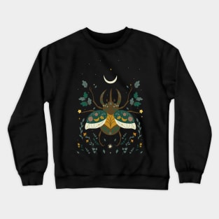 Floral Beetle Crewneck Sweatshirt